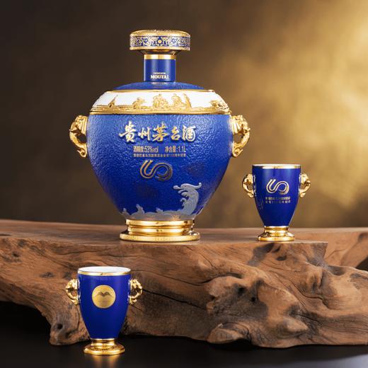 茅台巴拿马110周年纪念 巴拿马系列纪念酒 53度稀缺收藏摆柜1.1L 商品图4