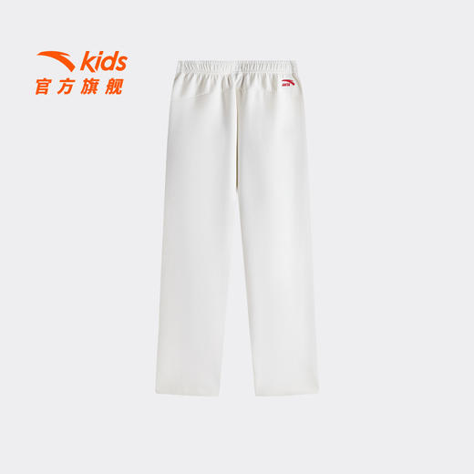 新年款安踏儿童女大童针织运动长裤2026年春新款亲肤中大童直筒裤362618713 商品图1