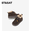 【童鞋】星期六复古休闲绒里保暖男女童棉鞋SSD419DL4N 商品缩略图7