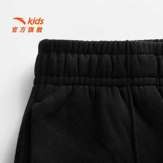 新年款安踏儿童女小童针织运动长裤2026年春新款亲肤女孩修身裤潮362619732S 商品图3