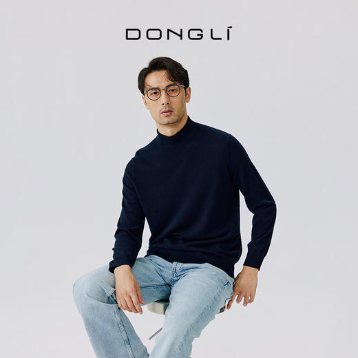 MSR-S2115精纺男士高领套衫 商品图2