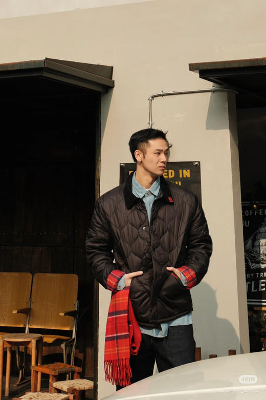 【秒杀价已调 直接拍】Barbour 限定款 巴恩 男女同款 红黑撞色棉衣  过年 开启喜运模式 商品图9