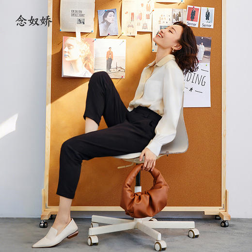 【商场同款】CNT5287 “ 职场烟管裤 ” 干练利落 舒适版型 久坐不勒 商品图9