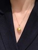 【私席真珠·新年盛宴】18K金镶钻南洋金珠吊坠·12-13mm
（孤品） 商品缩略图1