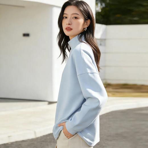 时髦细绒情侣卫衣 ， 软糯到像被云朵包裹，-5℃穿它出门直接省掉羽绒服！【G】 商品图3