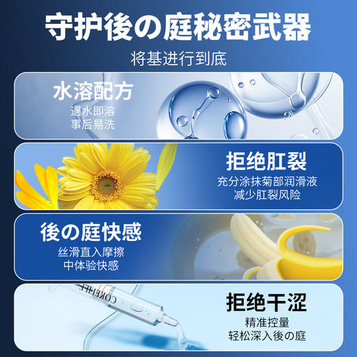 爱诺润超爽滑润滑液针管型2ml*5支装新包装 商品图3