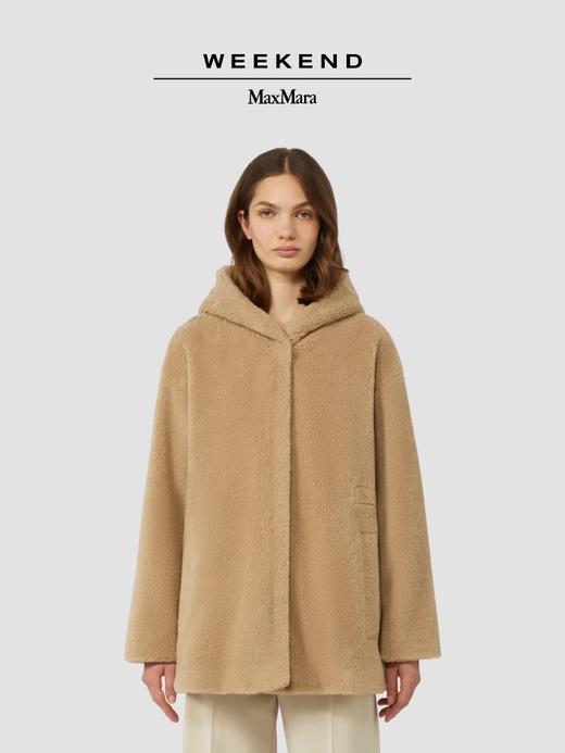 2FWeekend MaxMara 26女装泰迪连帽大衣吊牌价11300元 商品图0