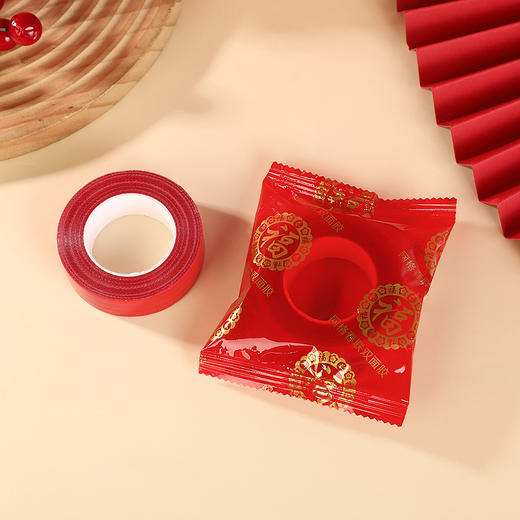 【粘贴牢固❗️撕下不留痕】新年春联胶带无痕双面胶网格布基专用不伤墙婚礼婚房布置布基胶带。jc 商品图1