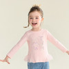 笛莎Deesha 童装女童T恤2026春新款甜美风拱桥亮片刺绣棉氨长袖T恤 商品缩略图1