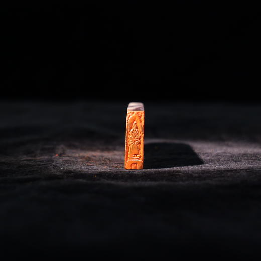 朱广贺丨佛印7-舍利子 5.5x2.7x0.9CM 手工篆刻印章作品 商品图1