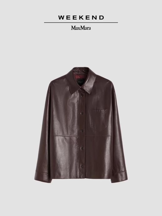 2FWeekend MaxMara 26女装单排扣皮革夹克吊牌价8400元 商品图3