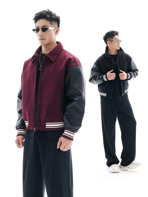 MUSCLE DOG 10周年纪念款 经典棒球狗头夹克 商品图4