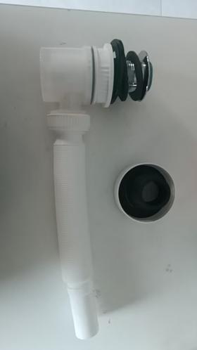 安朗卫浴 面盆 弹跳不锈钢电镀一体下水