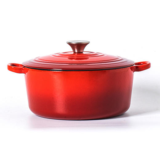 【珍有米】福煌 | 24cm珐琅汤锅炖锅微压炖煮无水料理珐琅工艺 商品图1