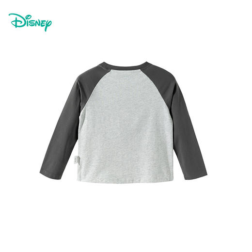 迪士尼（Disney）女童长袖T恤甜美运动休闲撞色7A级抗菌插肩袖2026春季新款上衣ZD1FS034 商品图9
