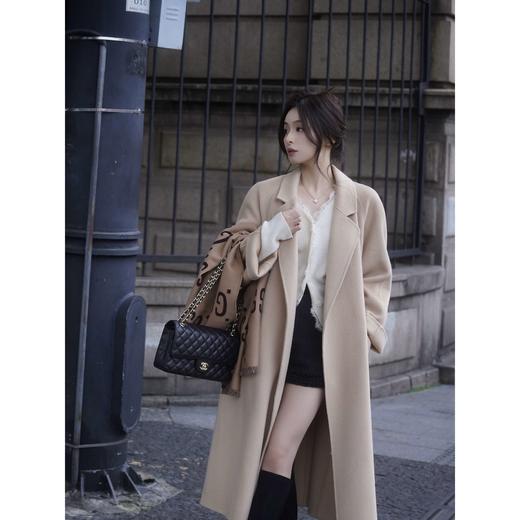 金蘑菇菇 黑标二代 收官巨献 高奢面料合集 双面呢大衣 商品图2