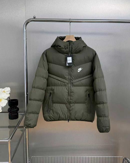 奈克风行者羽绒棉服  连帽保暖跑步训练短款运动休闲夹克羽绒棉服，男女同款 商品图5