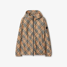 BURBERRY 巴宝莉 女士马术骑士格纹轻便夹克外套 格子 8110303 B9368