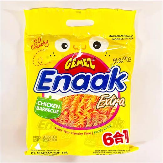 袋装小鸡面烧烤鸡肉味180克 商品图0