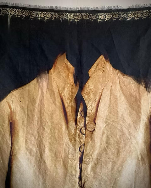 IA London 古董礼裙/燕尾服印花棉麻披肩 商品图10