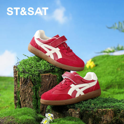 【童鞋】星期六休闲复古百搭男女童德训鞋SSE1192L0F 商品图0