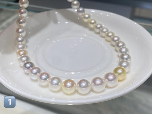 【私席真珠·新年盛选】极光 AKOYA珠王糖果珠链 圆 微瑕 珠光超亮 商品图2