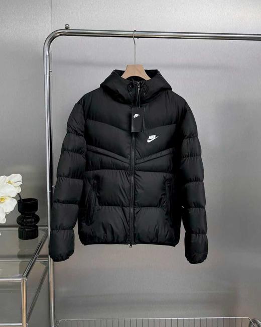 奈克风行者羽绒棉服  连帽保暖跑步训练短款运动休闲夹克羽绒棉服，男女同款 商品图6