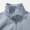 中性款合身纯棉刺绣夹克外套la 商品缩略图2
