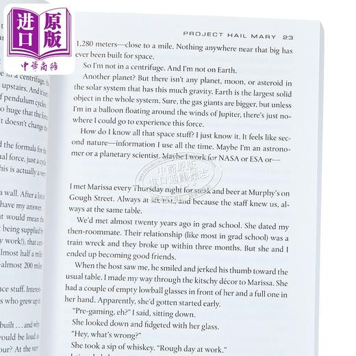 【中商原版】极限返航 电影版 科幻小说 Project Hail Mary Movie Tie In 英文原版 Andy Weir 商品图2