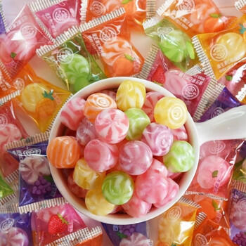 徐福记酥心糖口嚼糖软糖等混合装800g休闲零食喜糖果伴手礼盒 商品图6