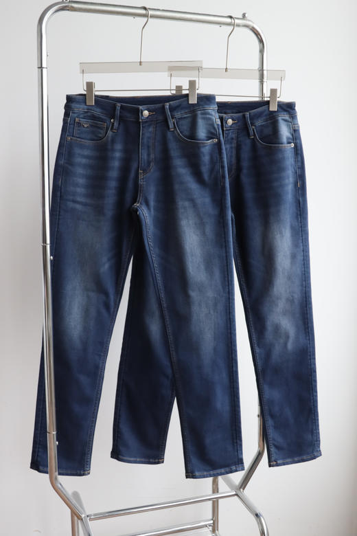 26 E@ 秋冬款磨毛加绒 弹力男装牛仔裤 NZK255 商品图2