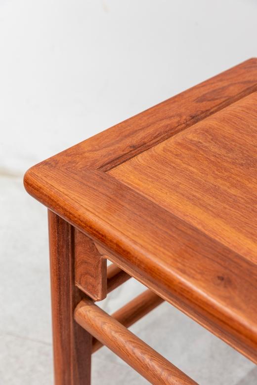 红桥红  家具严选  缅甸花梨（大果紫檀）【51 王款 大方凳】 商品图4