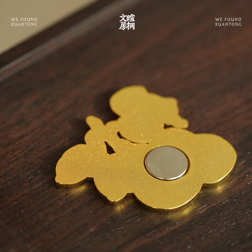 暄桐文房 福禄徽章 胸章 商品图1