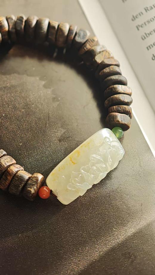 安静的香气·和田沉香手串【嘉石532】 商品图0