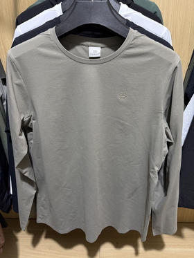原单正品 KL可隆男士长袖T恤 SECO面料 速干透气，胸前小标设计，压胶工艺处理，三个色 
尺码M-3XL