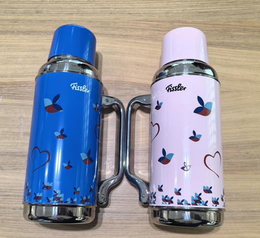 【春上新】【大白兔直播】10楼菲仕乐  比翼鸟不锈钢保温杯粉蓝2件套   吊牌价1280元  活动价399元 商品图1