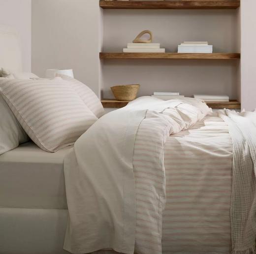 凯喜雅麻棉条纹四件套 商品图4