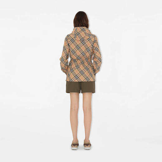 BURBERRY 巴宝莉 女士马术骑士格纹轻便夹克外套 格子 8110303 B9368 商品图4