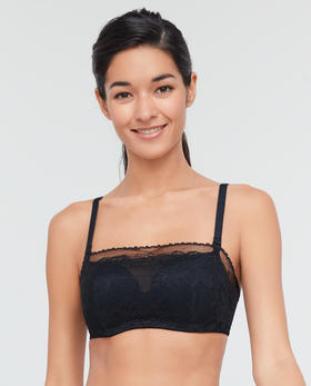 【特价】3楼爱慕 花开3/4无纺布抹胸AM157261