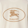 BURBERRY 巴宝莉 男士马术骑士徽章印花棉质圆领短袖T恤 白色 8110112  B7078 商品缩略图1