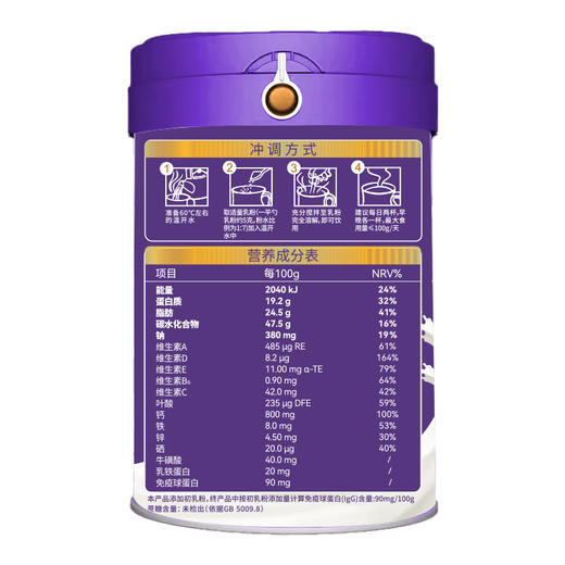   春节不打烊 ！！【新疆牧场直供】古骆牧溪骆驼富硒驼乳奶粉  无蔗糖 营养健康调理 儿童补营养 中老年调三高 一罐护全家 商品图6