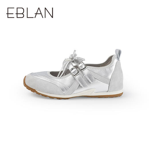 【上新】伊伴2026春季运动芭蕾舞鞋玛丽珍舒适平底休闲玛丽珍B26155290 商品图1