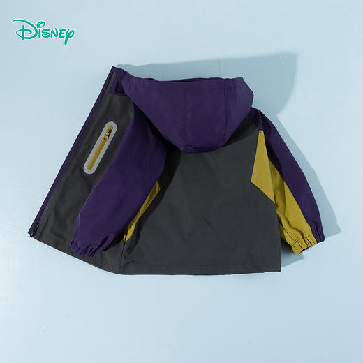 迪士尼（Disney）男童连帽外套潮流户外运动休闲防风拼色外套2026春季新款上衣ZD1FS027 商品图6