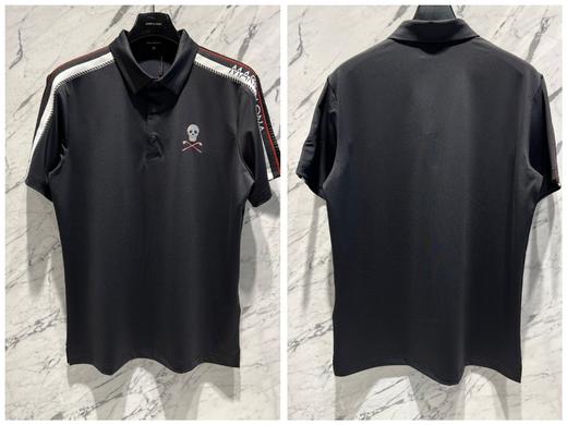 春夏新款男士短袖上衣来了！本季zg男款大爆款🔥，肩部提花弹力带字母时尚大方，胸前标志性徽章，工艺特殊，色彩渐变档次高，正肩修身显瘦版型，面料特别柔软细腻，亲肤透气～纯尾单现发售！ 商品图2