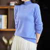 丁摩 山羊绒羊毛半高领毛衣打底衫2856WX153 商品缩略图9