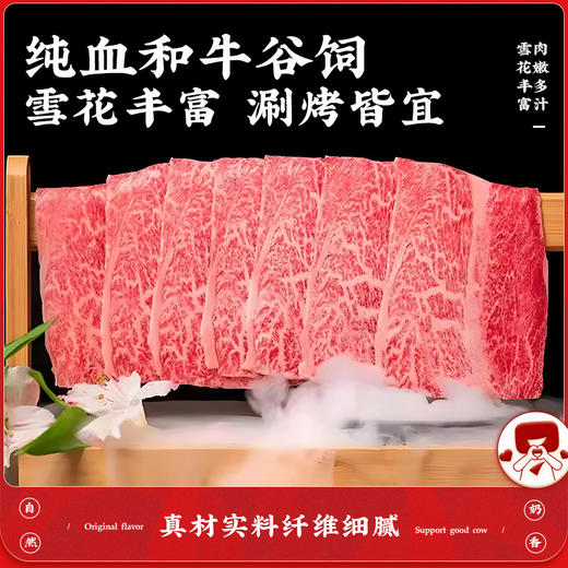 澳牛M9+雪绒和牛切片原切烤肉片牛肉片150g*5盒 商品图2