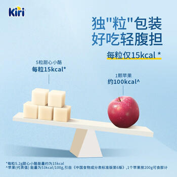 KIRI【钟楚曦同款】 凯芮进口甜心小酪混合水果3种口味234g/45粒 /粮油调味 /奶酪黄油 /奶酪/奶酪制品 商品图0