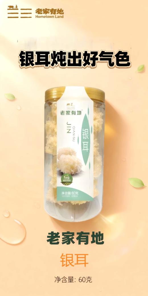 老家有地•精品银耳 60克 商品图0