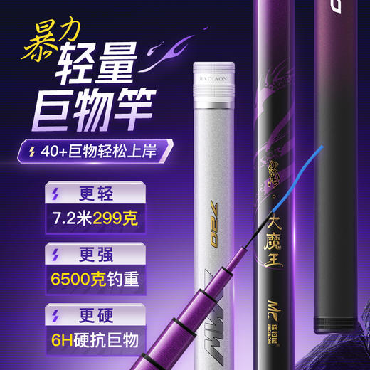 佳钓尼大魔王大物竿大鱼竿钓鱼竿大物杆钓鱼装备鱼竿 商品图0
