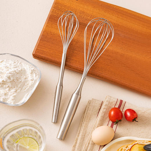 摩登主妇304不锈钢打蛋器手动搅拌器鸡蛋打发器蛋抽家用烘焙工具 商品图4
